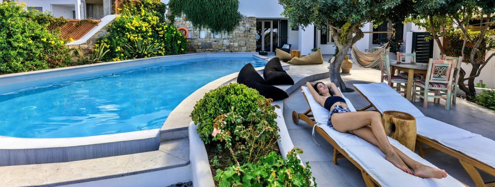 Pláka Villa Paradise In Naxos חדר תמונה