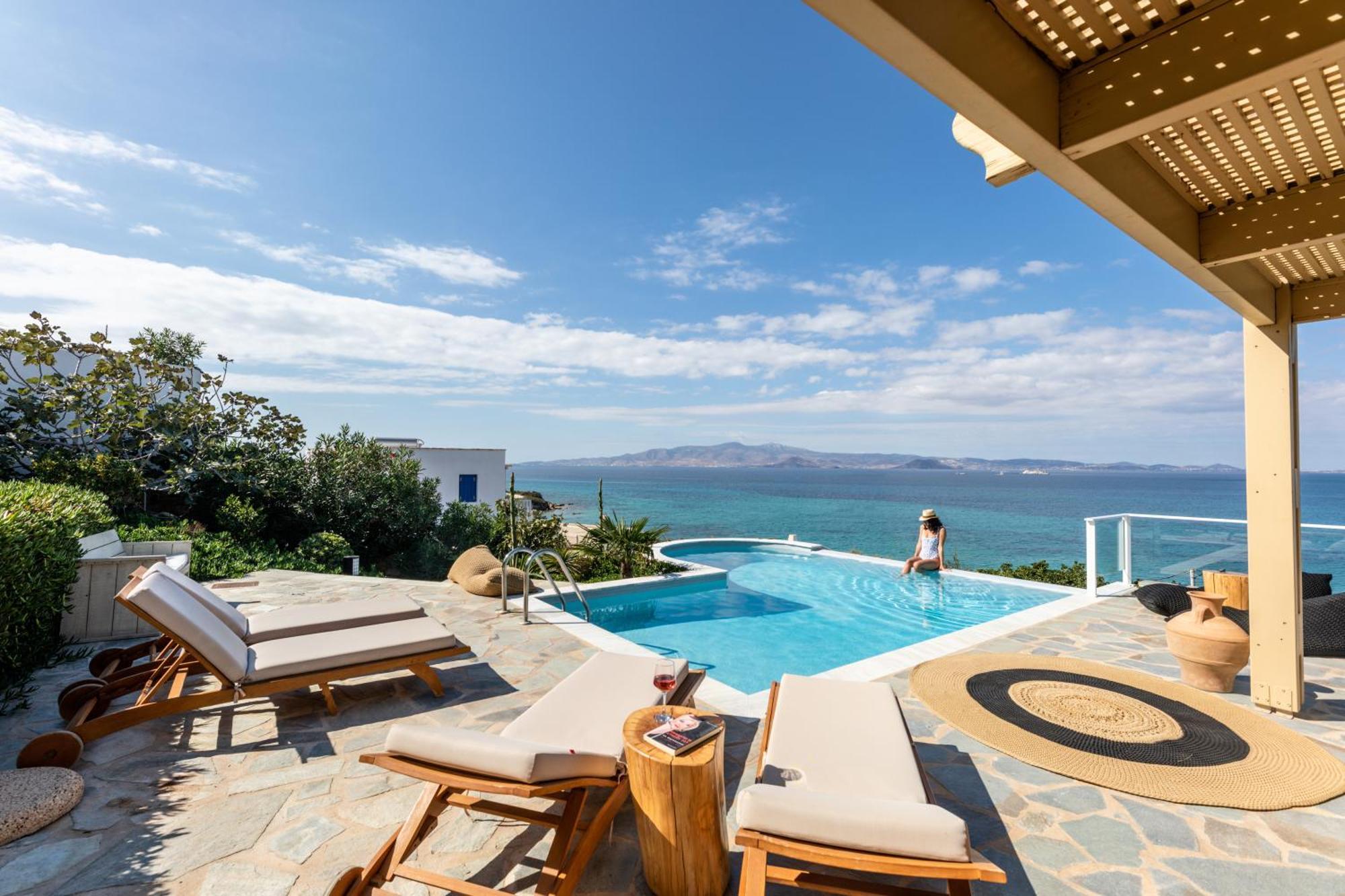 Pláka Villa Paradise In Naxos חדר תמונה