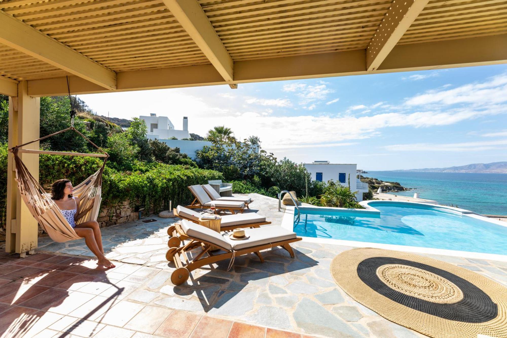 Pláka Villa Paradise In Naxos חדר תמונה